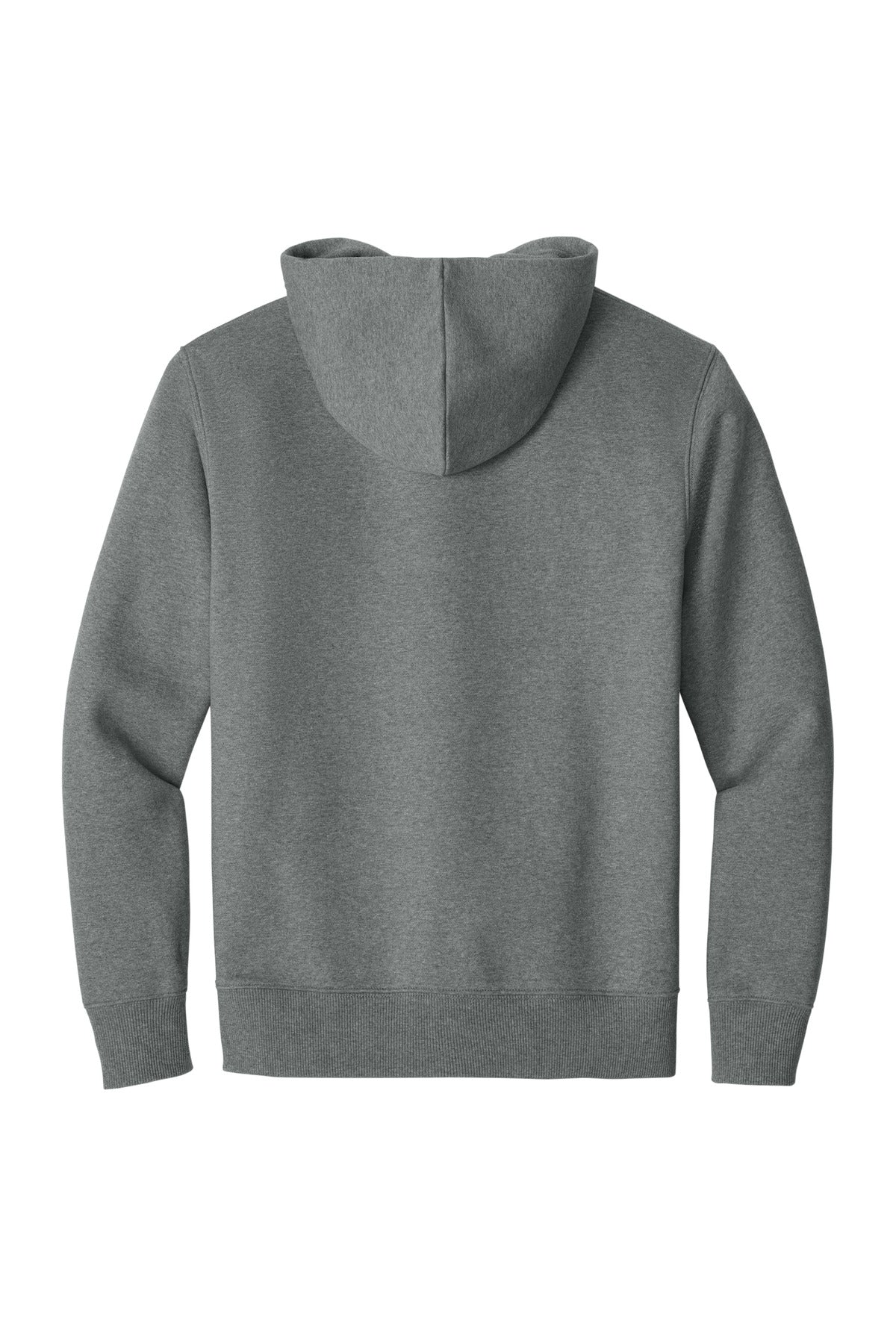 Rear View of GreyFrost District V.I.T. Super Heavyweight Fleece Hoodie DT6600