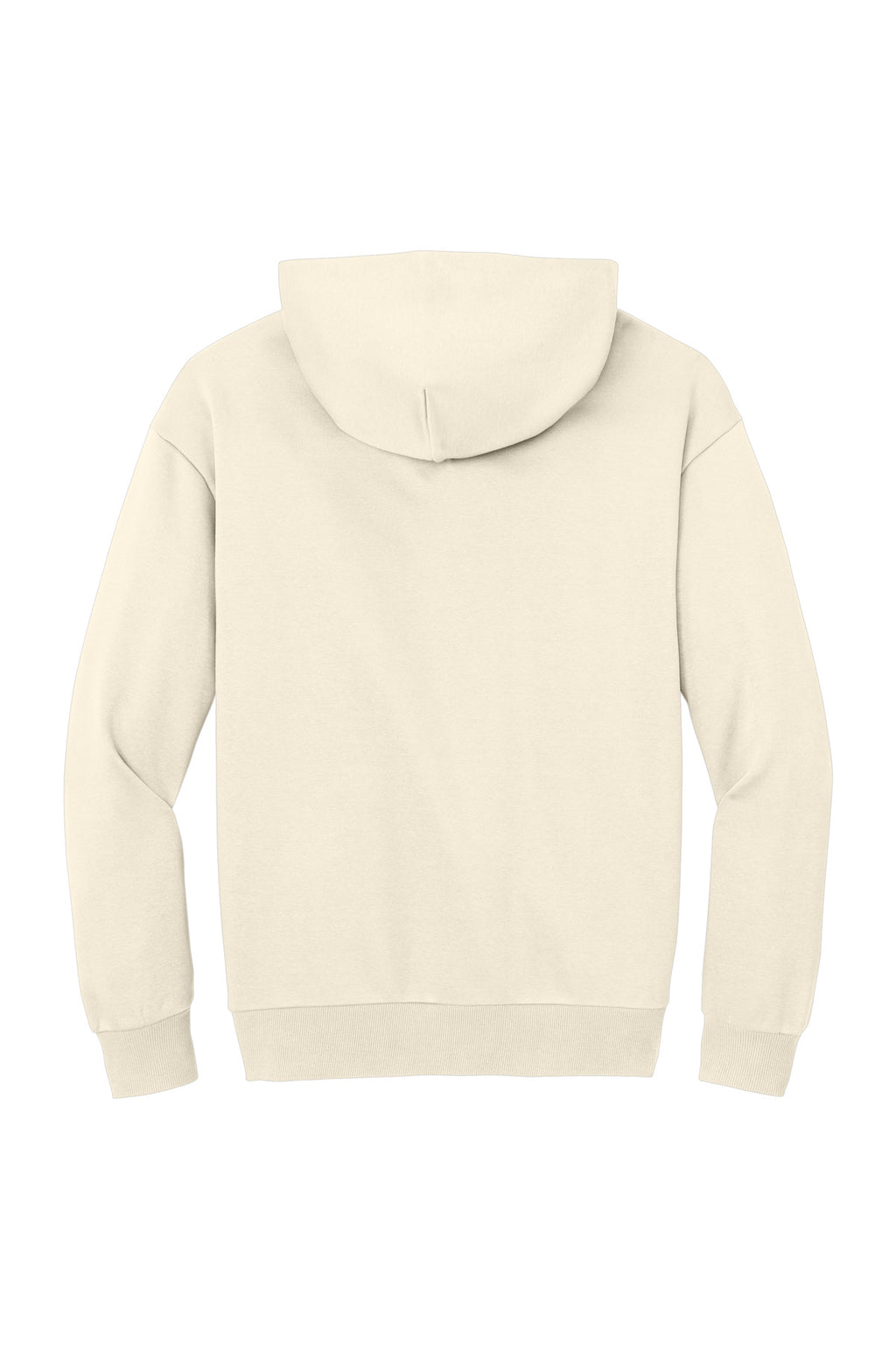 Rear View of Griege District V.I.T. Heavyweight Fleece Hoodie DT6150