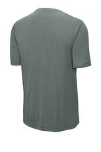 Rear View of GryConHthr Sport-Tek PosiCharge Competitor Tee. ST350