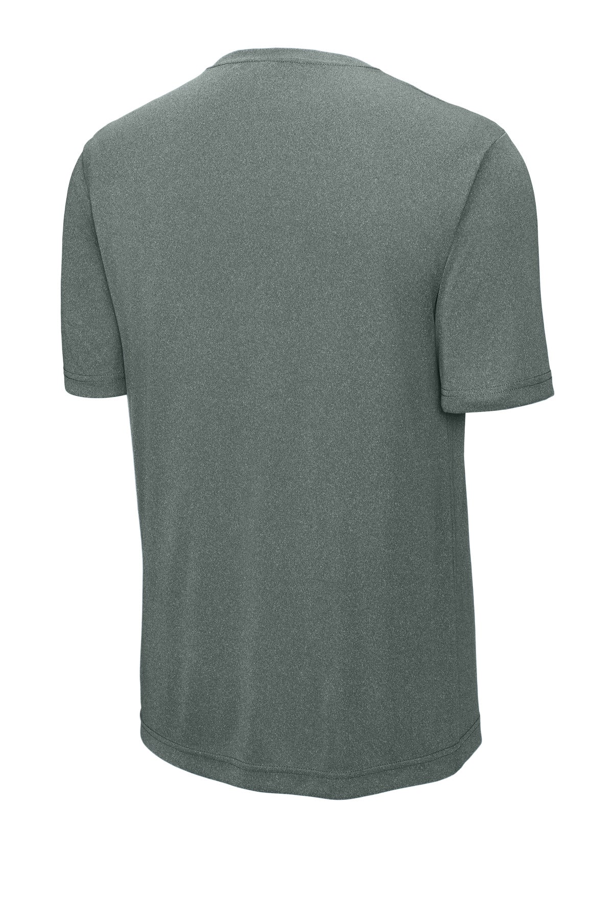Rear View of GryConHthr Sport-Tek PosiCharge Competitor Tee. ST350