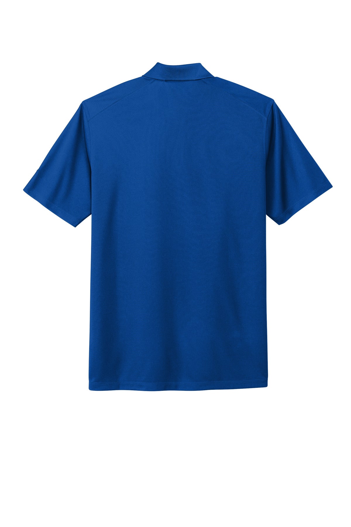 Rear View of GymBlue Nike Dri-FIT Micro Pique 2.0 Polo NKDC1963