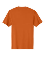 Rear View of HarvestOrg District Perfect Weight Tee. DT104