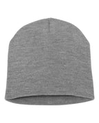 Rear View of Heather 8 1/2" Beanie - 1500KC