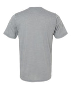 Rear View of Heather Grey Festival T-Shirt - 6200