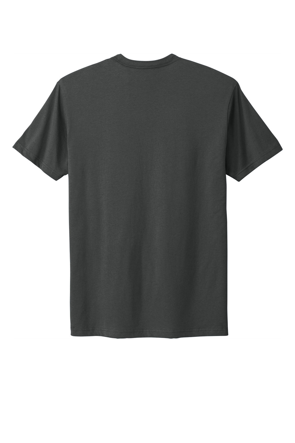 Rear View of HeavyMetal Next Level Apparel Adult Cotton Tee. NL3600