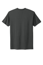 Rear View of HeavyMetal Next Level Apparel Adult Cotton Tee. NL3600