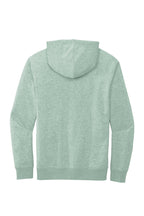 Rear View of Ht Dusty Sage District V.I.T. Fleece Hoodie DT6100