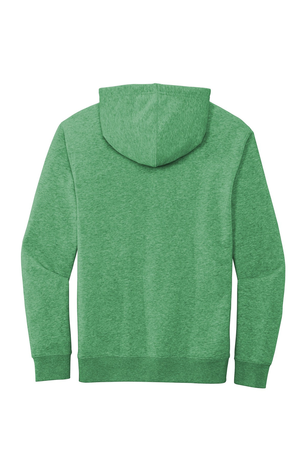 Rear View of Ht Kelly Green District V.I.T. Fleece Hoodie DT6100