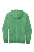Rear View of Ht Kelly Green District V.I.T. Fleece Hoodie DT6100