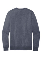 Rear View of Ht Navy District V.I.T. Fleece Crew DT6104