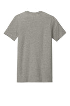 Rear View of Ht Stone BELLA+CANVAS Unisex Heather CVC Short Sleeve Tee. BC3001CVC