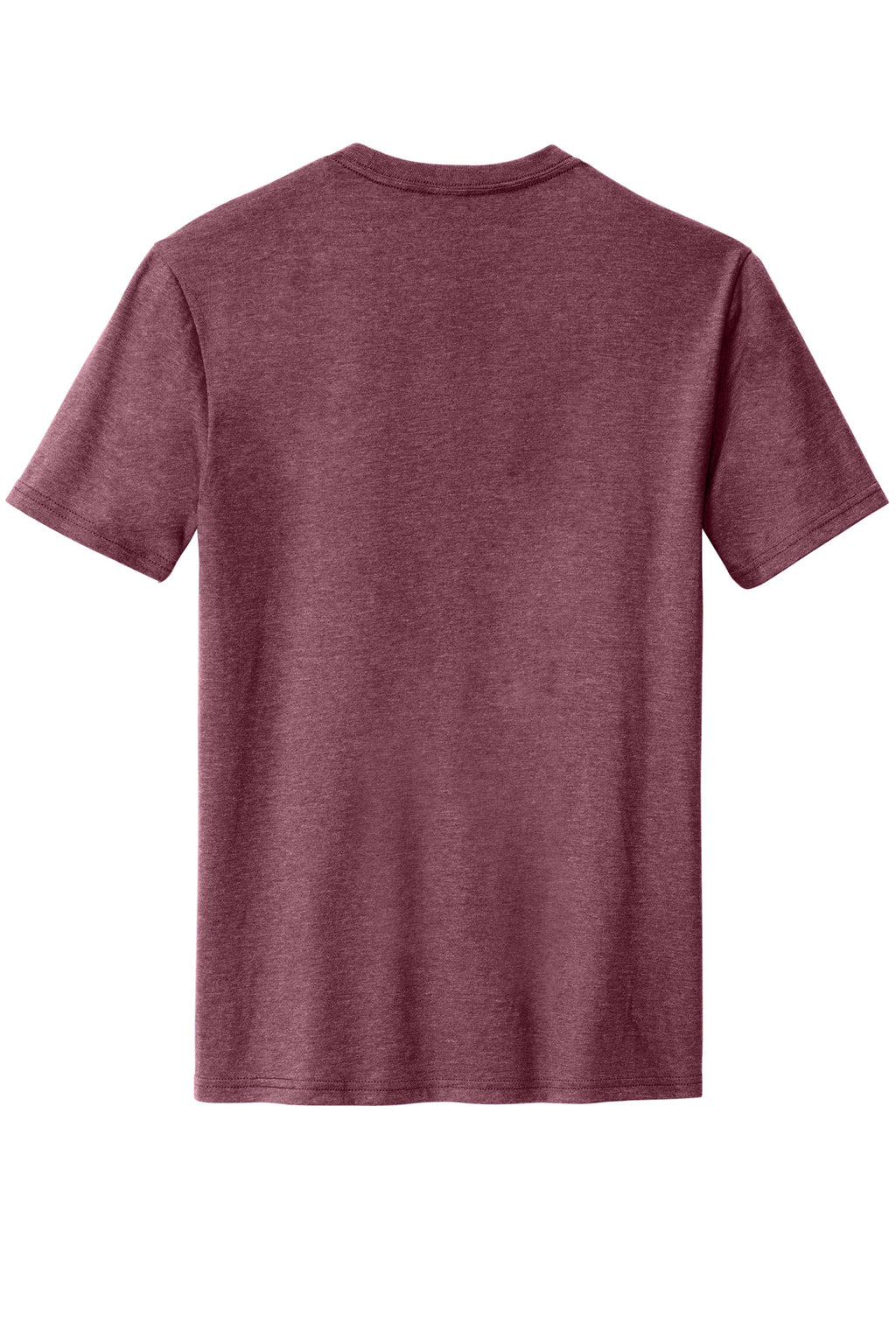 Rear View of HtdCard District Perfect Blend CVC Tee. DM108