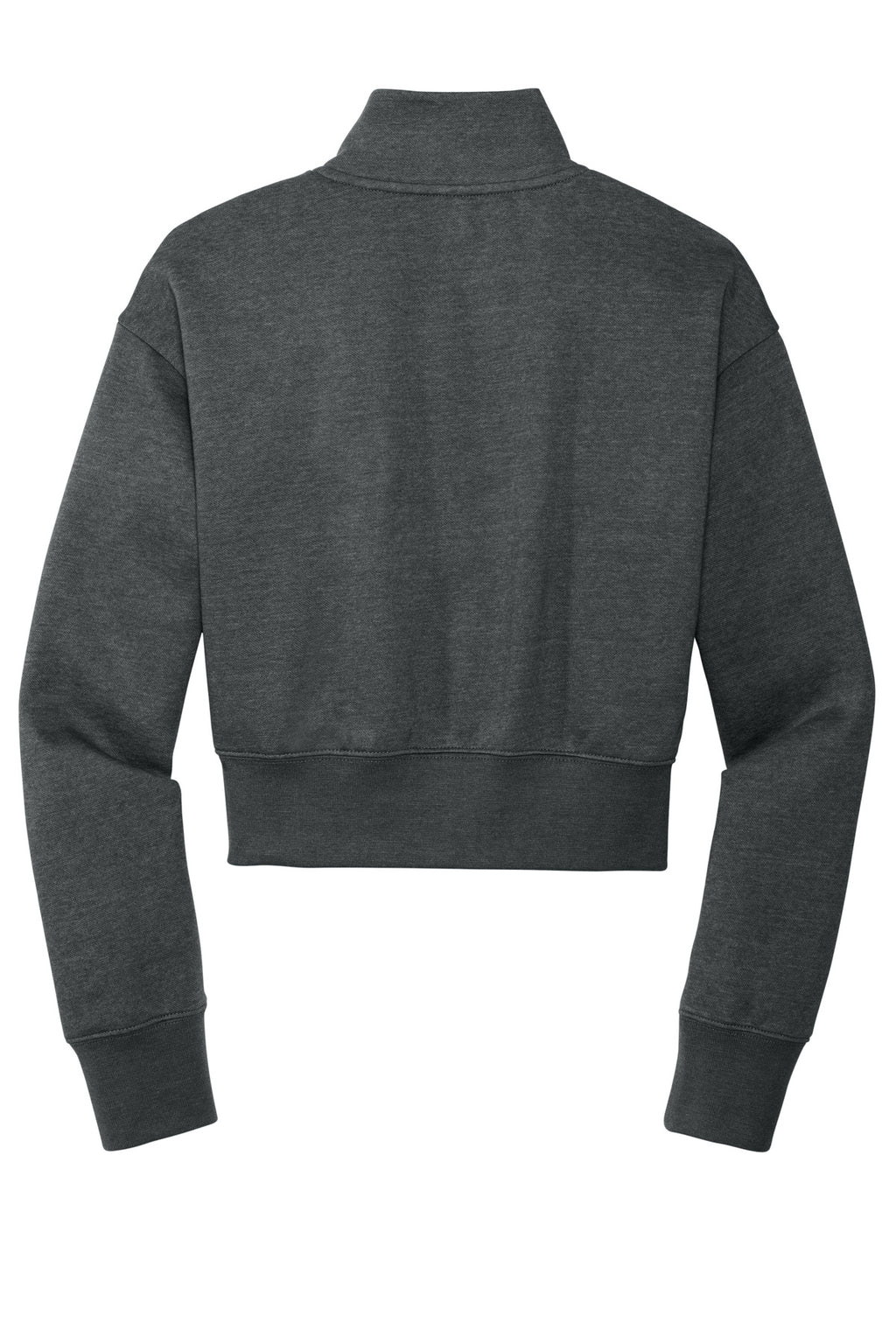 Rear View of HtdChar District Women's V.I.T. Fleece 1/2-Zip DT6111