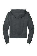 Rear View of HtdChar District Women's V.I.T. Fleece Hoodie DT6101