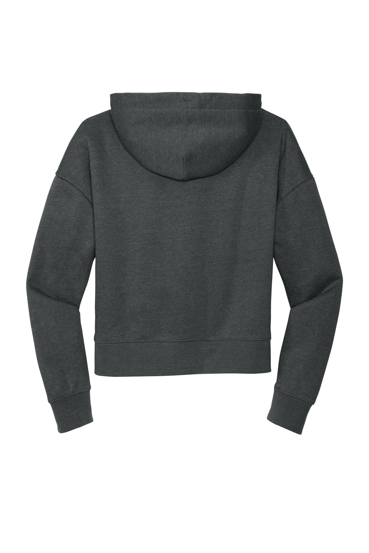 Rear View of HtdChar District Women's V.I.T. Fleece Hoodie DT6101