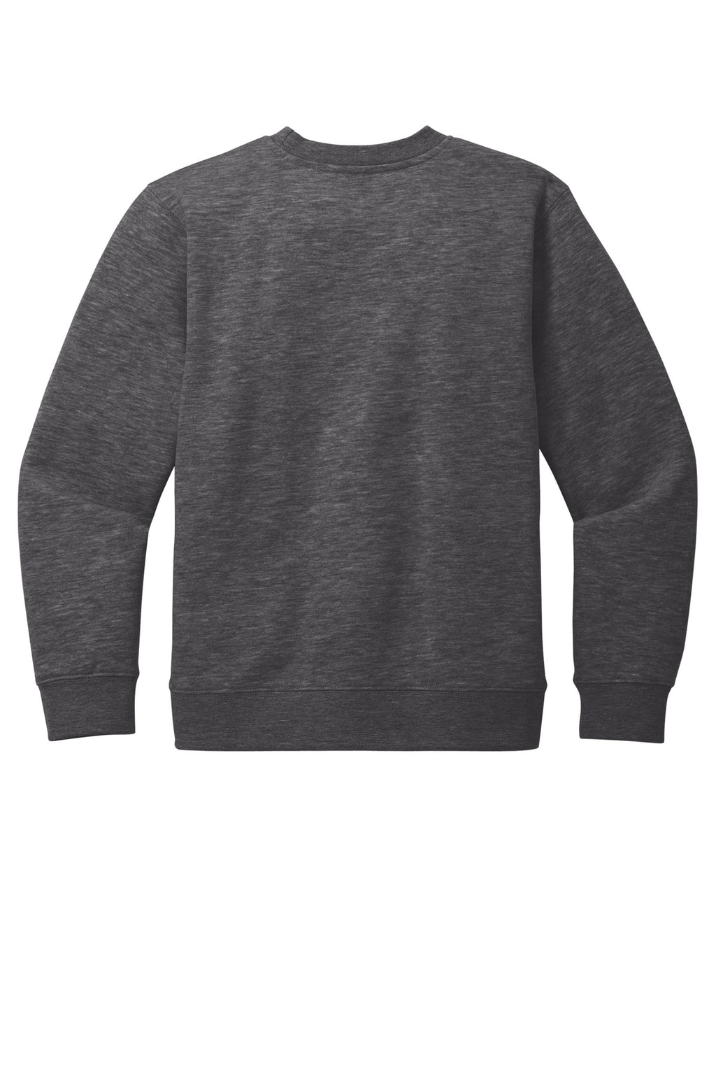 Rear View of HtdChar District Youth V.I.T. Fleece Crew DT6104Y