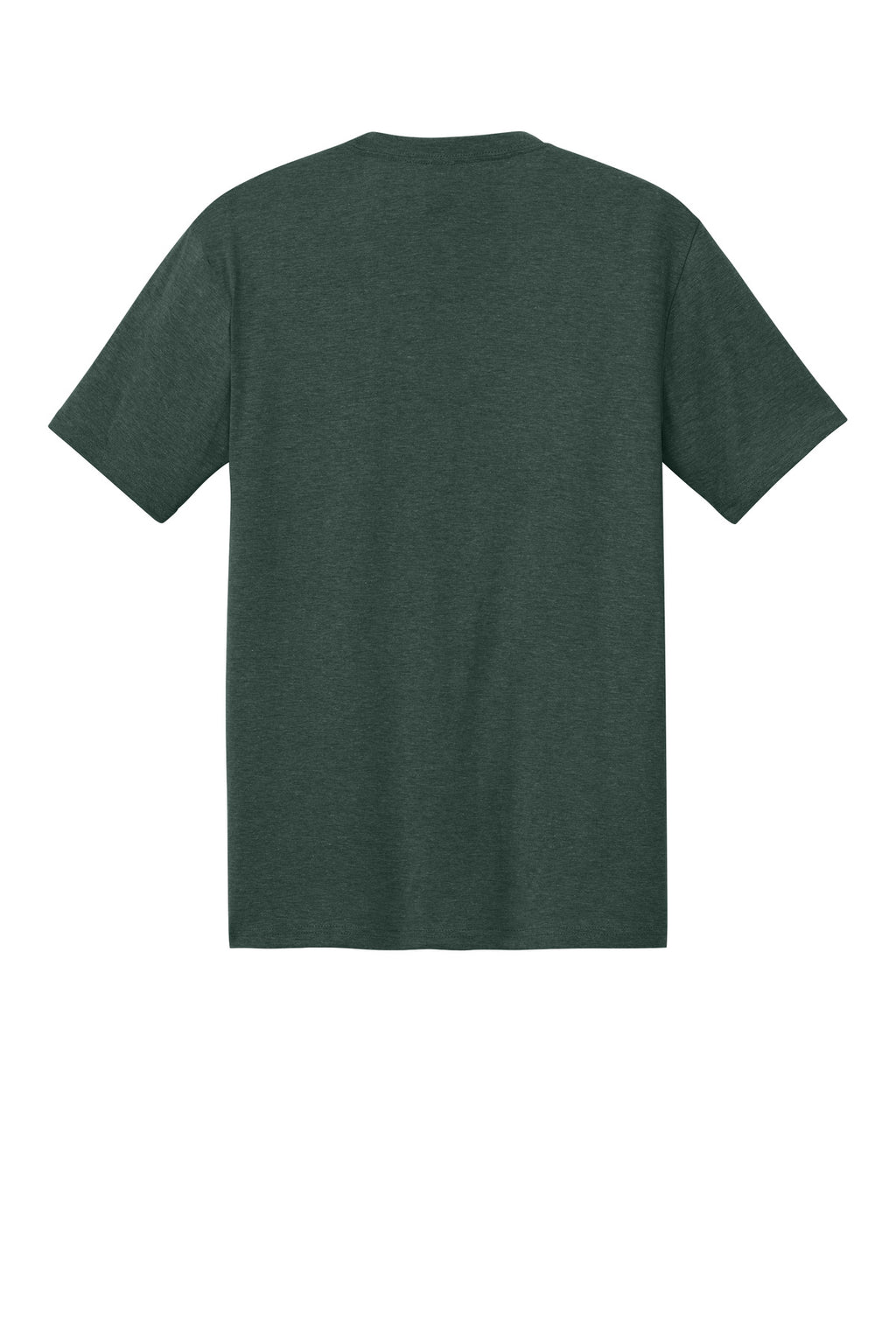 Rear View of HtdForGrn District Perfect Tri Tee. DM130