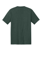 Rear View of HtdForGrn District Perfect Tri Tee. DM130