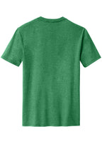 Rear View of HtdKelGn District Perfect Blend CVC Tee. DM108