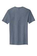 Rear View of HtdNavy District The Concert Tee DT5000