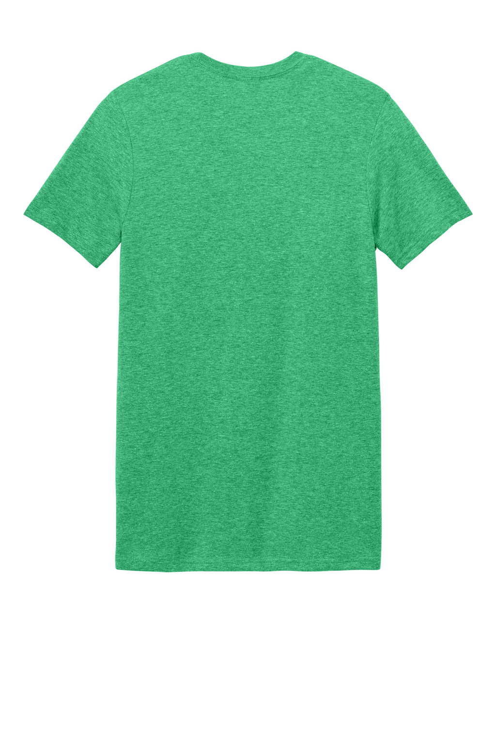 Rear View of Hthr Irish Grn Gildan Softstyle T-Shirt. 64000