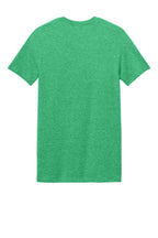 Rear View of Hthr Irish Grn Gildan Softstyle T-Shirt. 64000