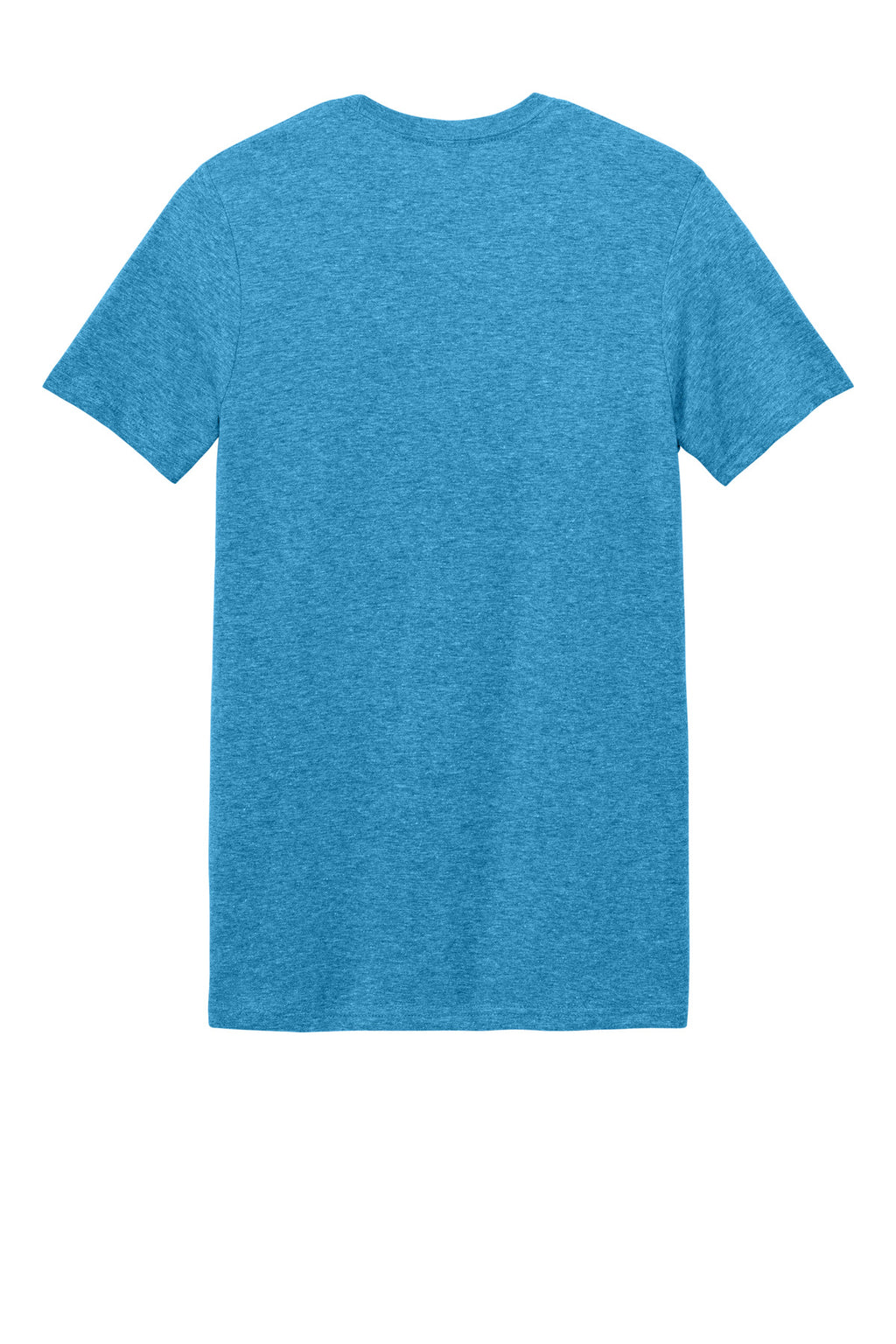 Rear View of Hthr Sapphire Gildan Softstyle T-Shirt. 64000
