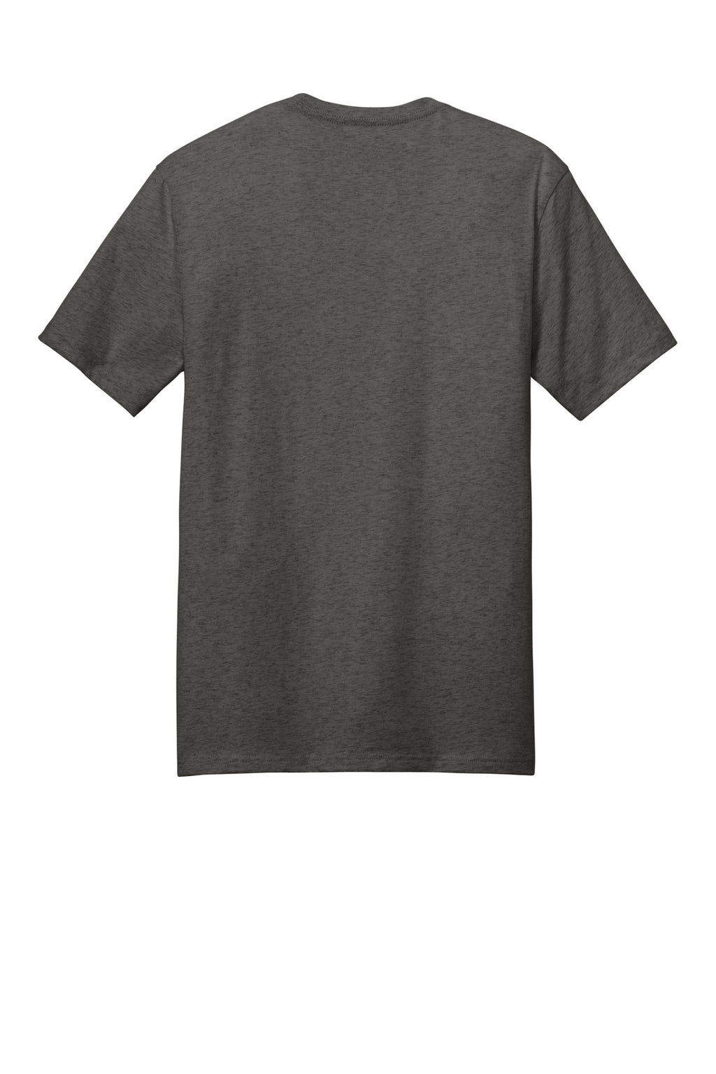Rear View of Hthrd Charcoal District Perfect Weight Tee. DT104