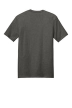 Rear View of Hthrd Charcoal District Perfect Weight Tee. DT104