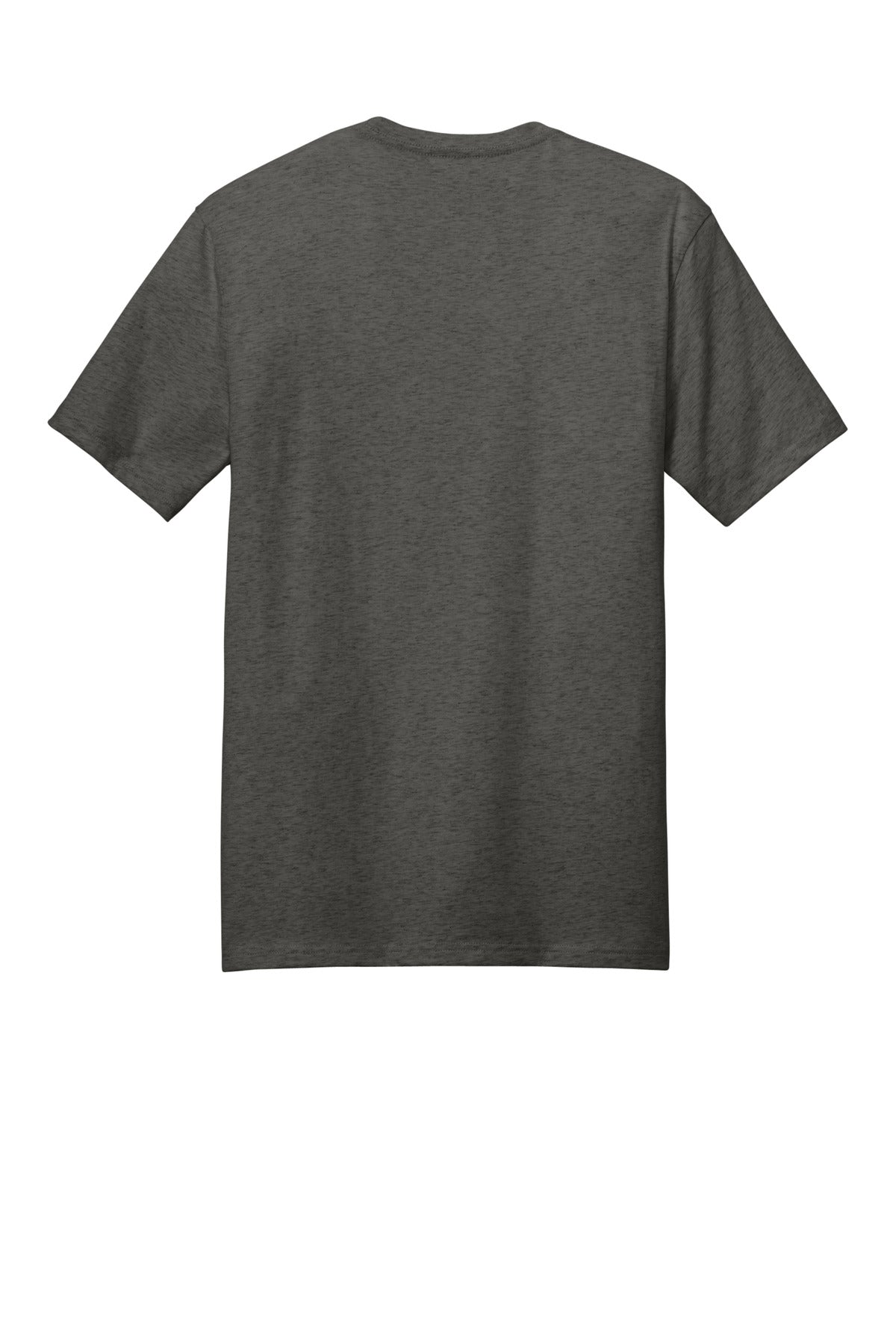 Rear View of Hthrd Charcoal District Perfect Weight Tee. DT104