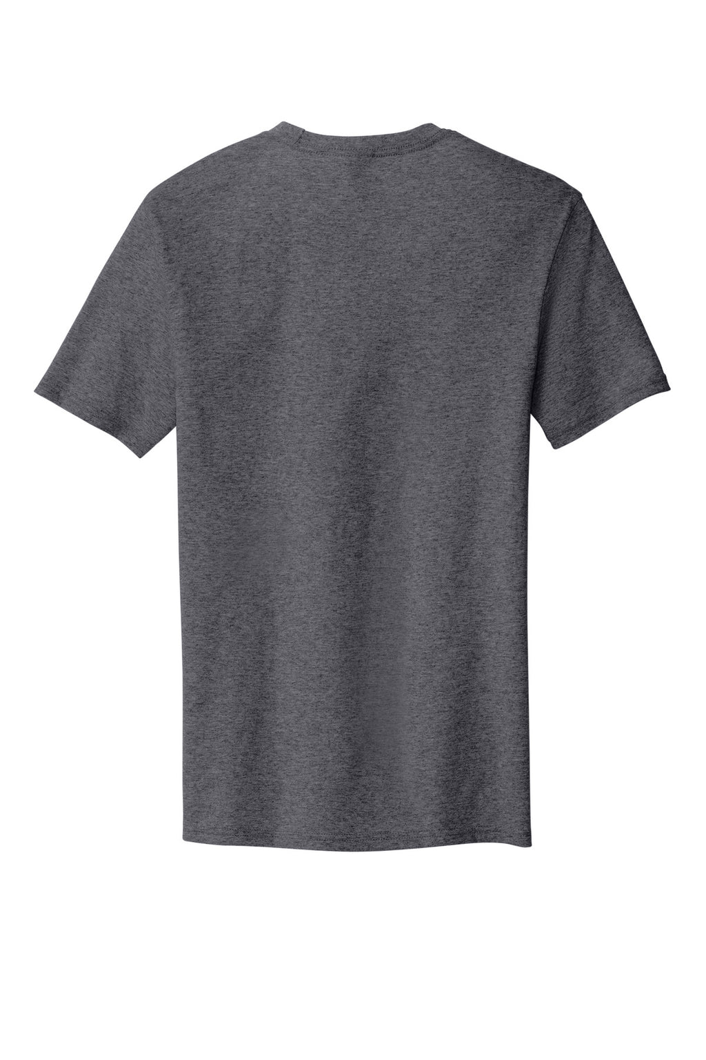 Rear View of Hthrd Charcoal District The Concert Tee DT5000
