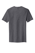 Rear View of Hthrd Charcoal District The Concert Tee DT5000