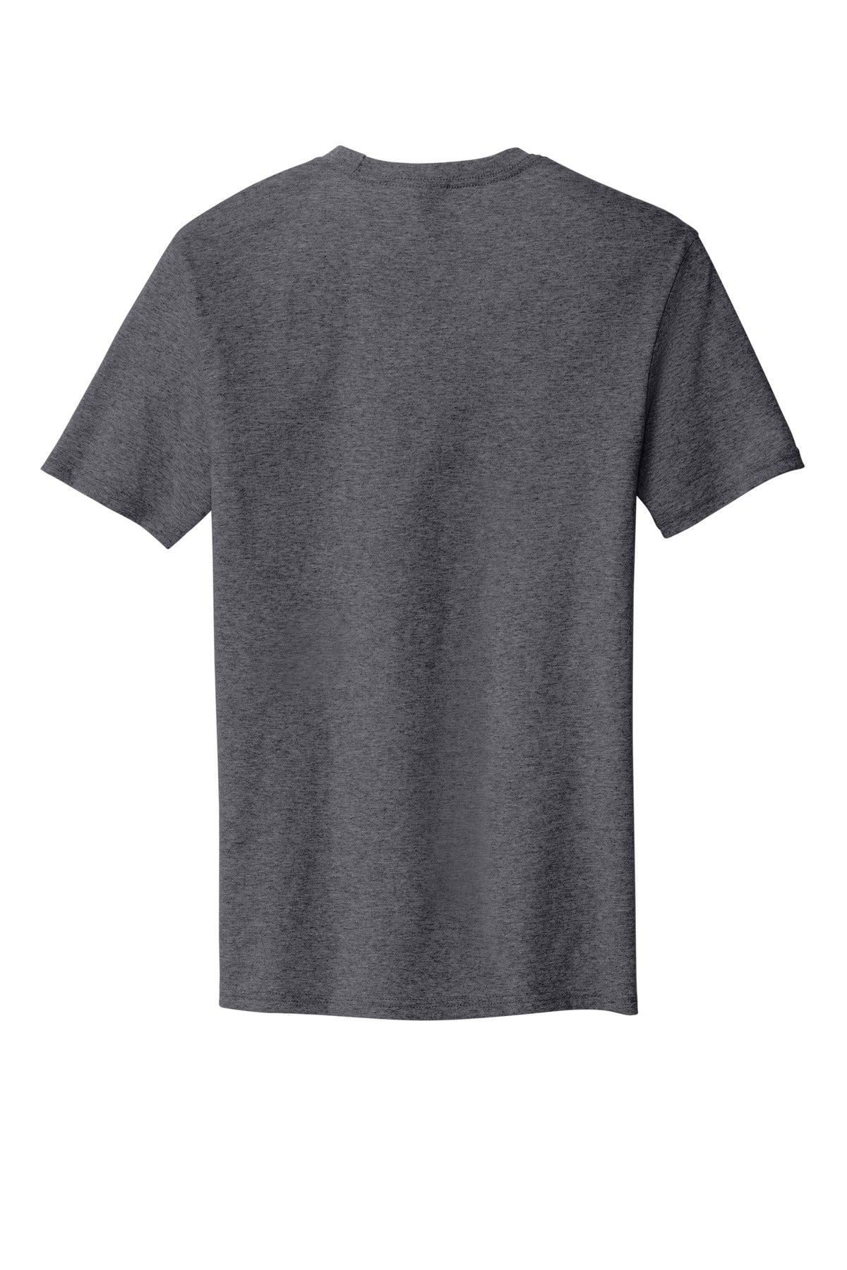 Rear View of Hthrd Charcoal District The Concert Tee DT5000