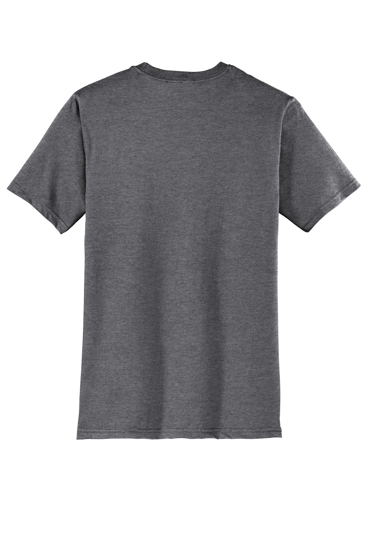 Rear View of Hthrd Charcoal District Very Important Tee . DT6000