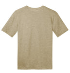 Rear View of Hthrd Latte District Perfect Weight Tee. DT104