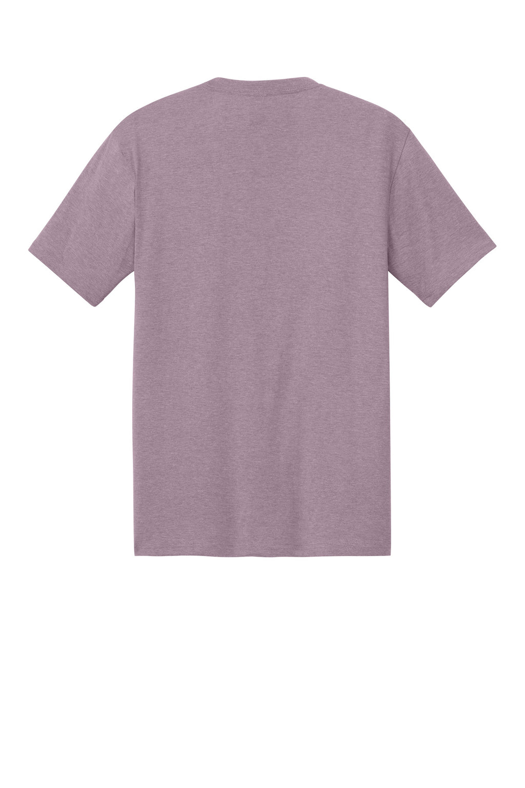 Rear View of Hthrd Lavender District Perfect Tri Tee. DM130