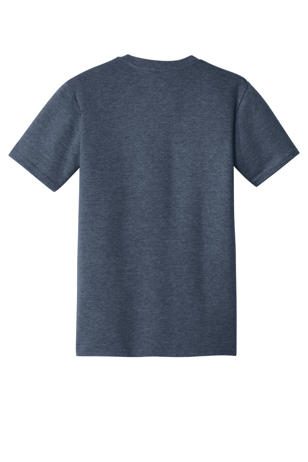 Rear View of Hthrd Navy District Youth Very Important Tee . DT6000Y