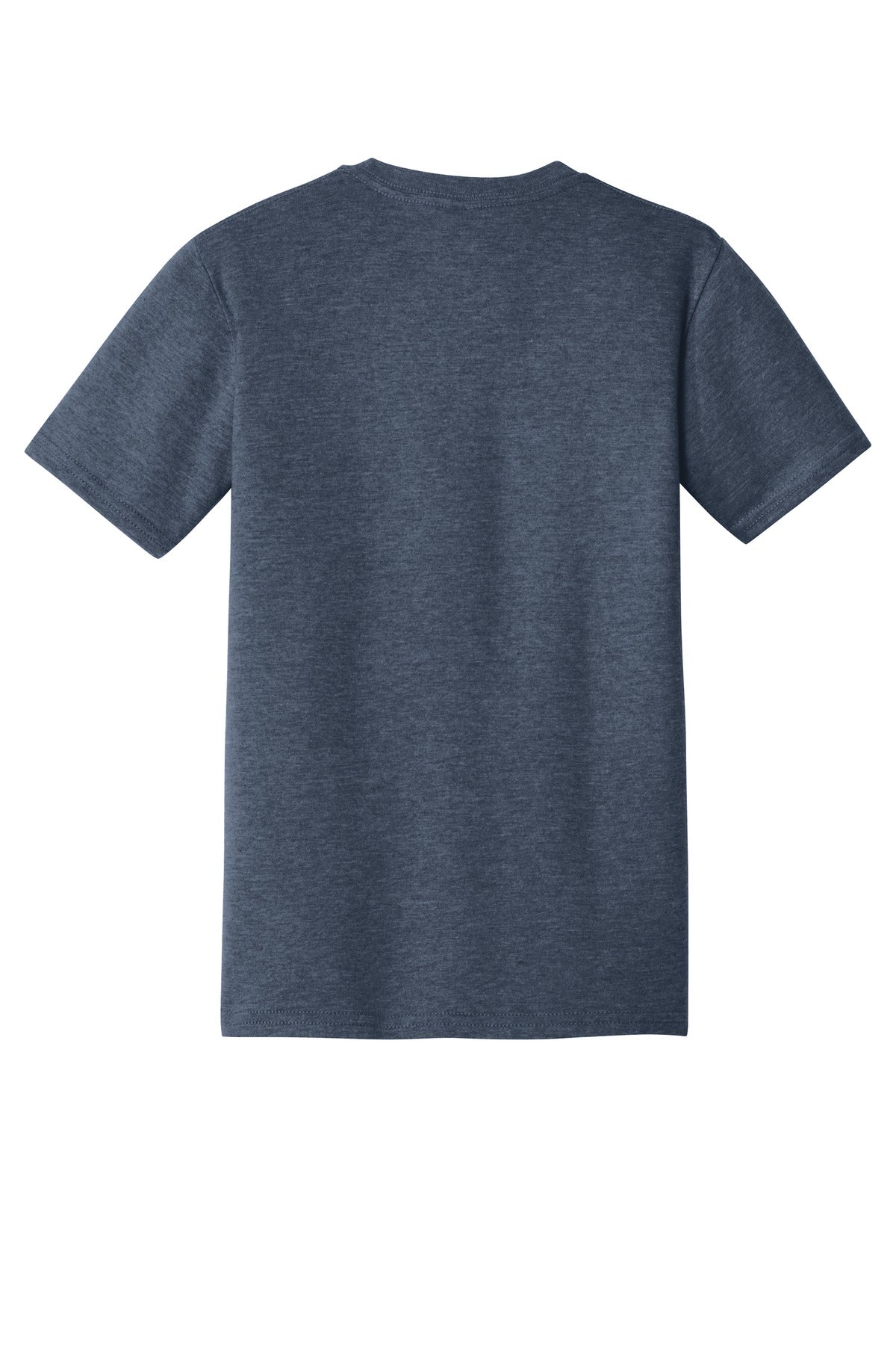 Rear View of Hthrd Navy District Youth Very Important Tee . DT6000Y