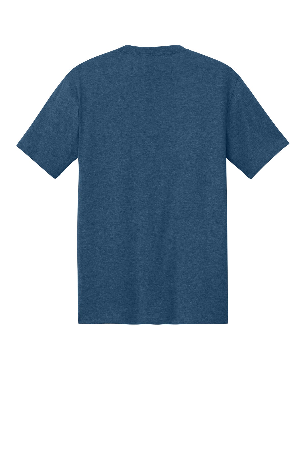 Rear View of Hthrd Nep Blue District Perfect Tri Tee. DM130
