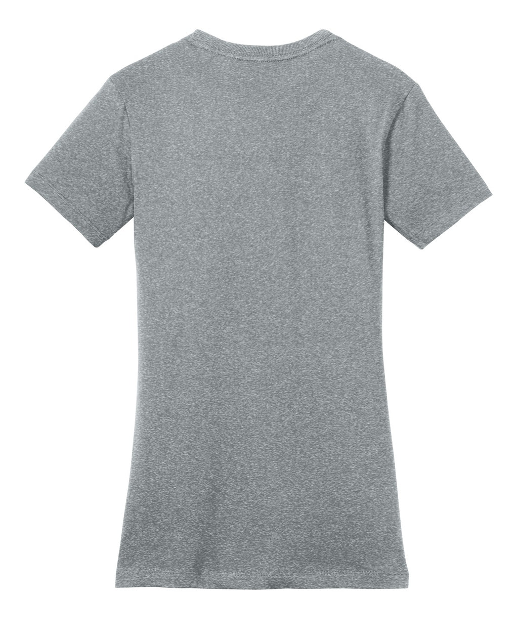 Rear View of Hthrd Steel District Women's Perfect Weight Tee. DM104L