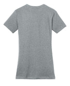Rear View of Hthrd Steel District Women's Perfect Weight Tee. DM104L