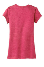 Rear View of Hthrd Watermln District Women's Fitted Very Important Tee . DT6001