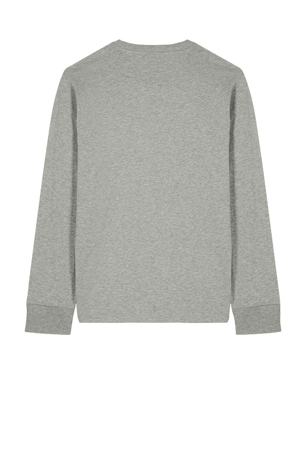 Rear View of HthrGrey Stanley/Stella Unisex Creator 2.0 Long Sleeve Tee SXU022