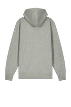 Rear View of HthrGrey Stanley/Stella Unisex Cultivator 2.0 Full-Zip Hooded Sweatshirt SXU005