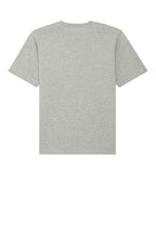 Rear View of HthrGrey Stanley/Stella Unisex Freestyler Heavyweight Tee SXU018