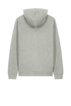 Rear View of HthrGrey Stanley/Stella Unisex Sounder Hooded Sweatshirt SXU012