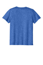 Rear View of HthrRoyal Port & Co Youth Easy Cotton Tee PC43Y