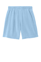 Rear View of Hydrangea Comfort Colors Lightweight Sweatshort 1468