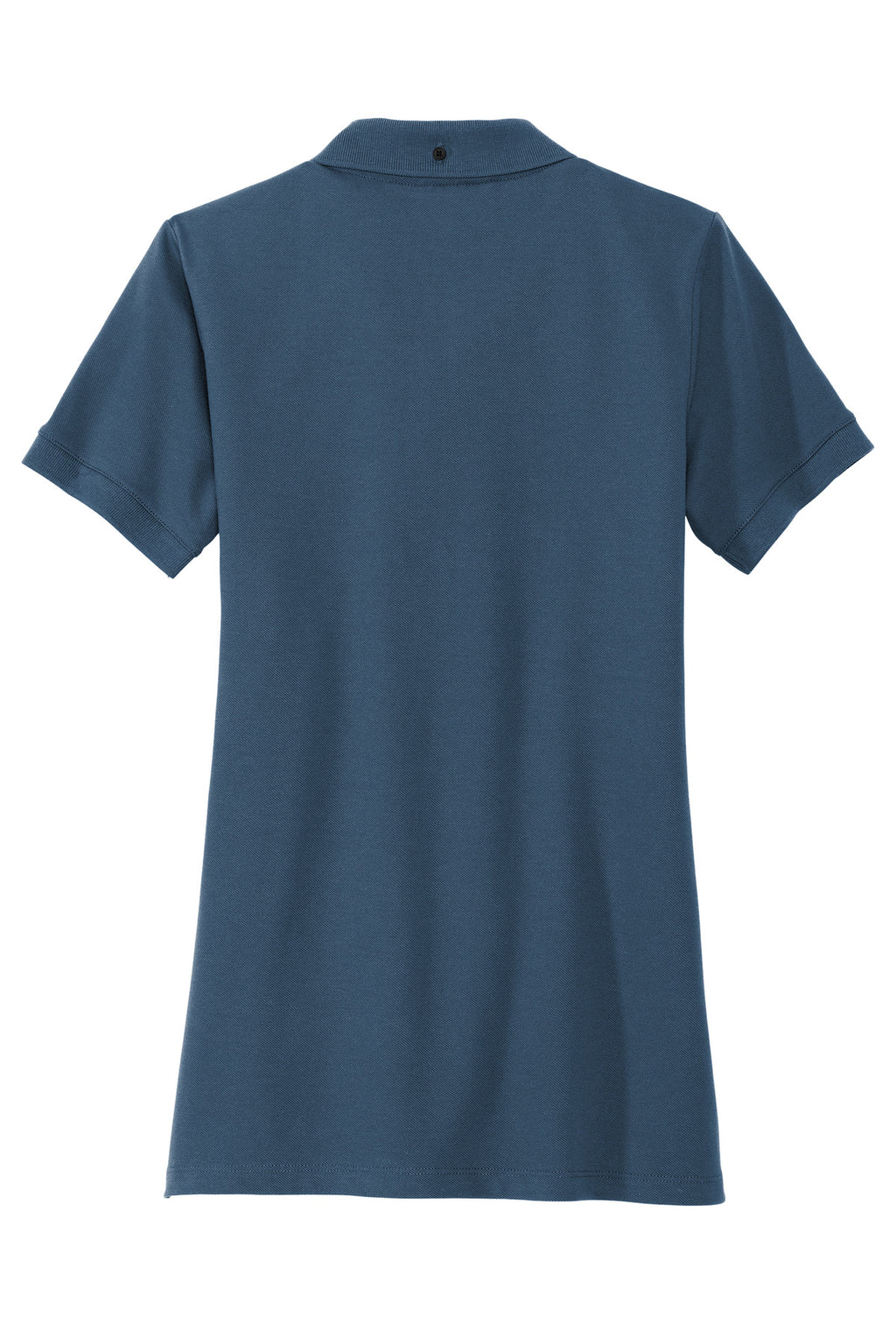 Rear View of InsBlue Mercer+Mettle Women's Stretch Heavyweight Pique Polo MM1001