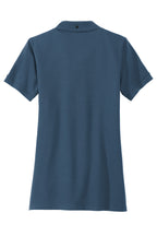 Rear View of InsBlue Mercer+Mettle Women's Stretch Heavyweight Pique Polo MM1001
